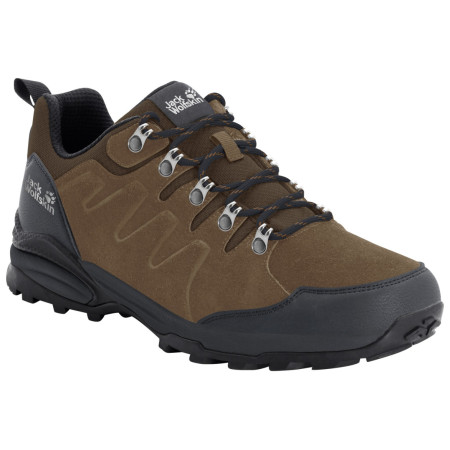 Încălțăminte bărbați Jack Wolfskin Refugio Texapore Low M maro