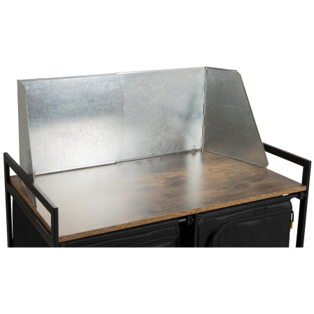 Accesoriu pentru gătit Bo-Camp Cooking windshield steel adj. XL