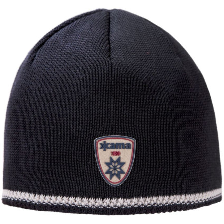 Căciulă croșetată merino Kama AW54 negru Black