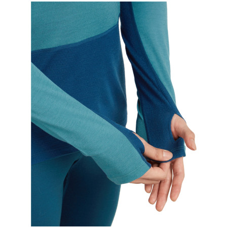 Tricou funcțional bărbați Icebreaker Men Merino 200 ZoneKnit LS Crewe