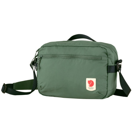 Geantă de umăr Fjällräven High Coast Crossbody verde deschis