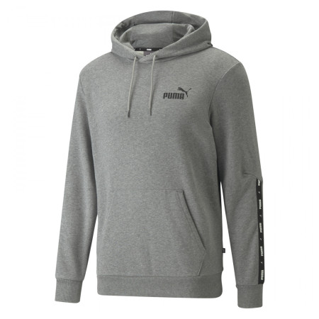 Hanorac bărbați Puma ESS+ Tape Hoodie TR gri