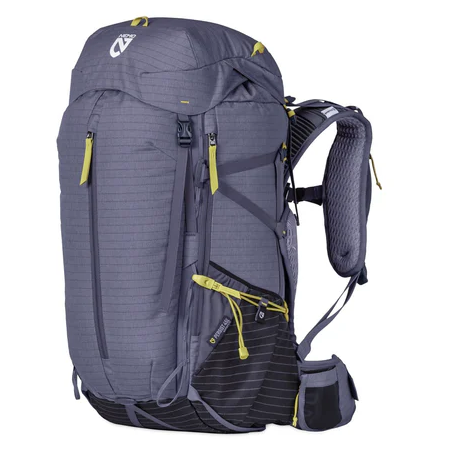 Rucsac turistic femei NEMO Equipment Persist Womens 45L Endless Promise gri Blue Granite