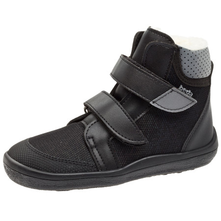Încălțăminte barefoot pentru copii Beda Daisy Black negru Black