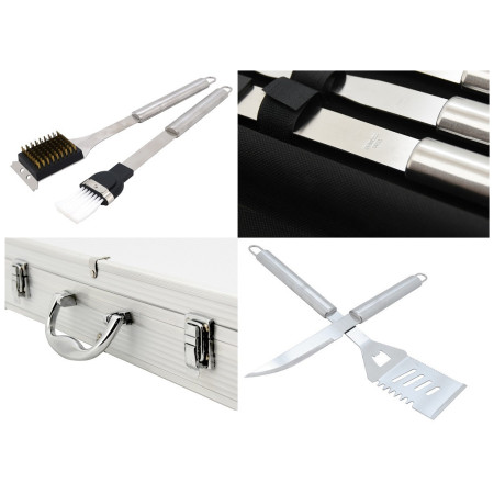 Set pentru grătar Cattara Ustensile pentru grătar 11 buc.