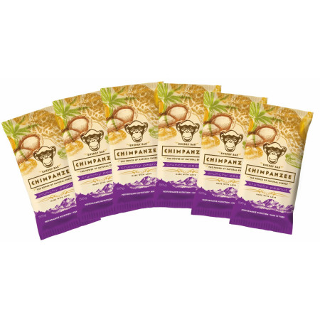 Set Chimpanzee Energy Bar Crunchy Peanut 55g - 6ks