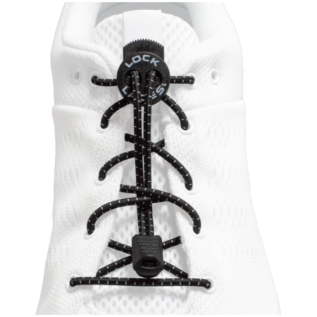 Șireturi încălțăminte Lock Laces Original negru Black