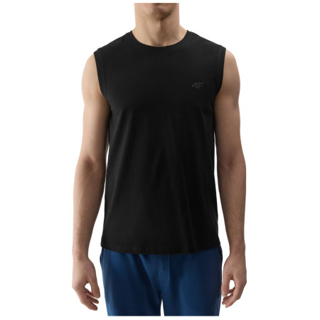 Maiou bărbați 4F Sleeveless M075 negru Black