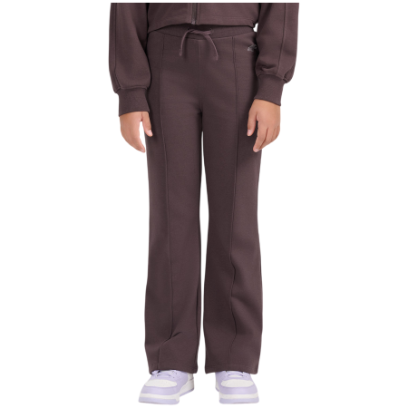 Pantaloni jogging copii 4F Trousers Cas F1781 Dark Brown maro închis Dark Brown