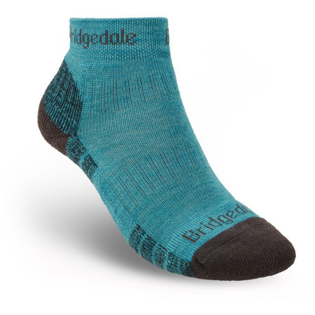 Șosete femei Bridgedale Hike LW MP Ankle turcoaz Turquoise/Navy