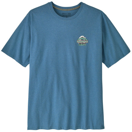 Tricou bărbați Patagonia Great Waves Responsibili-Tee albastru Shore Blue