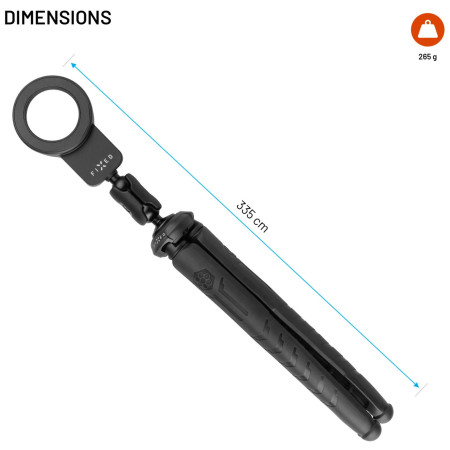 Trepied Fixed Creator Flexible Tripod with 1/4" phone holder (works with MagSafe)