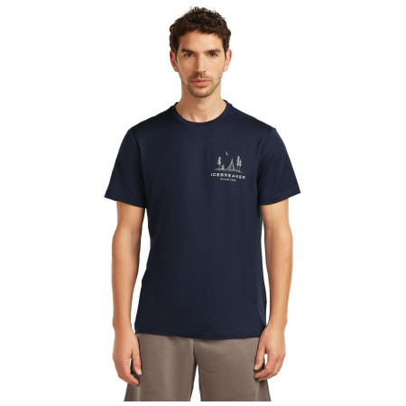 Tricou bărbați Icebreaker Men Merino 150 Tech Lite SS Tee Peaceful Pass