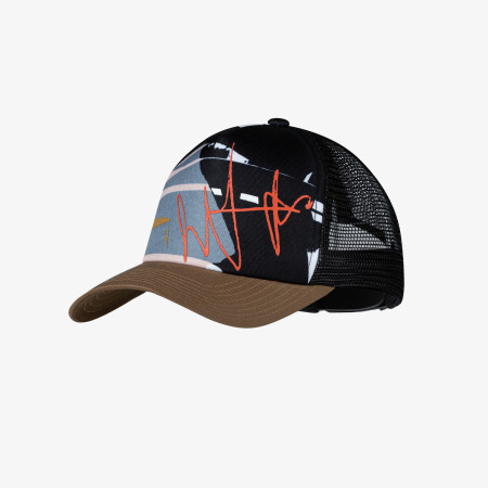 Șapcă copii Buff Trucker Cap Youth negru/maro Malm Multi