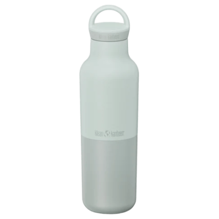 Termos Klean Kanteen Rise Classic 20oz (w/Arch Loop Cap) albastru deschis Barely Blue
