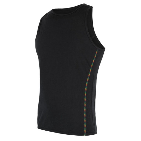 Maiou funcțional pentru bărbați Sensor Merino Air negru černá