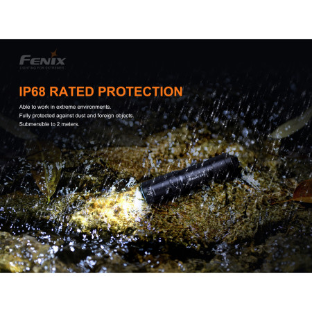 Lanternă Fenix E01 V2.2 black