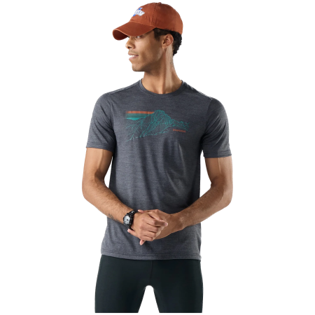 Tricou funcțional bărbați Smartwool Men's Alpine Trace Active Short Sleeve G