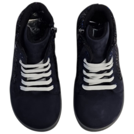Încălțăminte barefoot pentru copii beBare 3485SA Navy