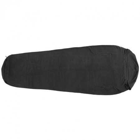 Inserție pentru sacul de dormit Warmpeace Polartec Micro Mummy 195 cm negru black