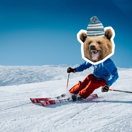 Nu fi urs, ieși din bârlog și bucură-te de iarnă.