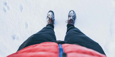 Bocanci pentru drumeții de iarnă