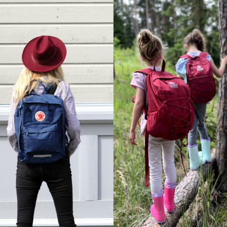 Rucsacuri pentru elevi, oraș și copii