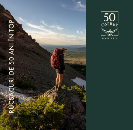 Osprey - rucsacuri de 50 ani în top
