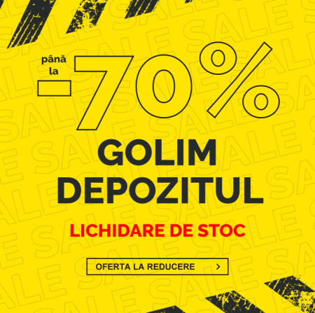 GOLIM DEPOZITUL- CAMPANIA ÎNCĂ NU S-A ÎNCHEIAT