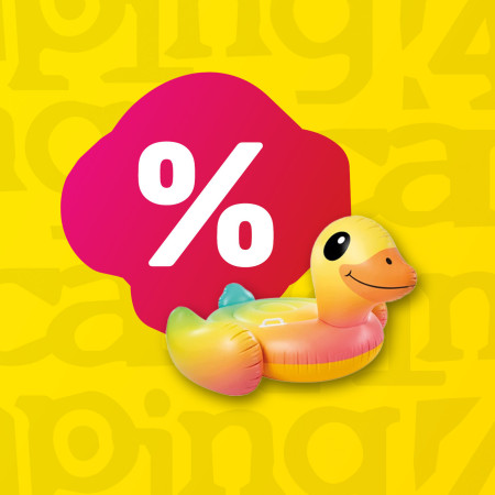 70% reducere la echipamentul de vară. Nu e o păcăleală.