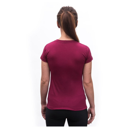 Tricou funcțional femei Sensor Merino Active Songbirds