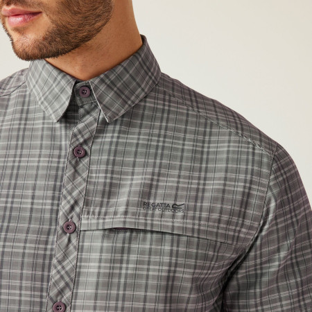 Cămașă bărbați Regatta Trav Pack Awy SS Shrt