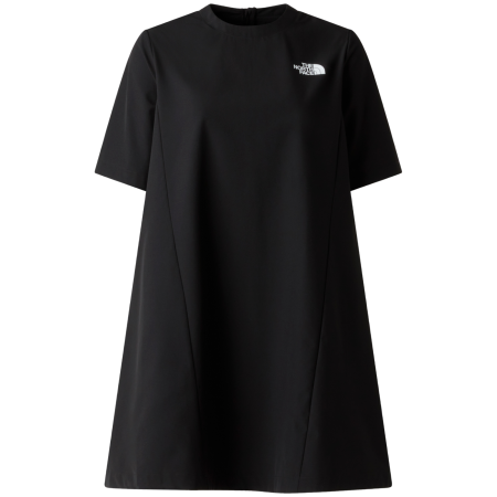 Rochie femei The North Face Packable Short Sleeve Dress negru TNF BLACK