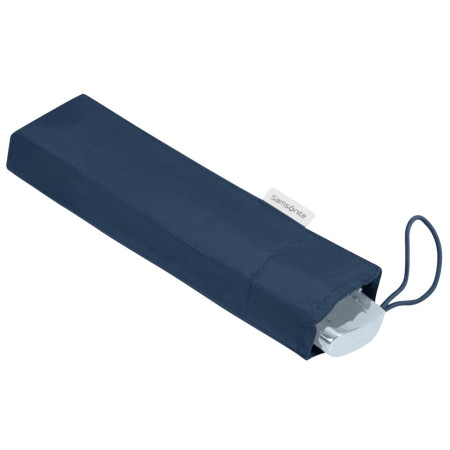 Umbrelă Samsonite RAIN PRO 4 Sect.Ultra Mini Flat albastru