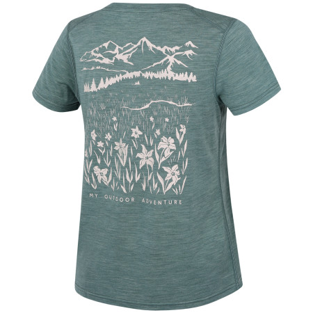 Tricou femei MOOA Merino Lyolite Horizon 150 Comfy