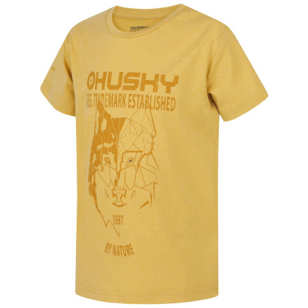 Tricou copii Husky Tash K galben