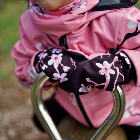 Mănuși softshell pentru copii WAMU Pink
