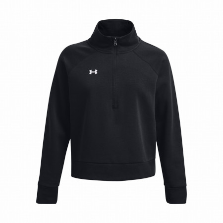 Hanorac femei Under Armour Rival Fleece HZ negru Black
