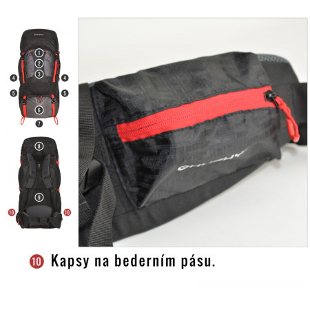 Rucsac Husky Samont 70 +10 l