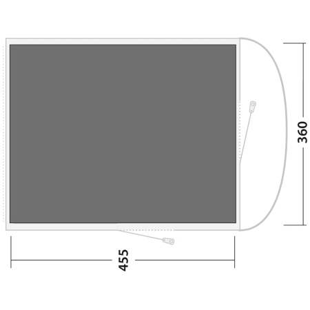 Folie sub cort Outwell Footprint Sky 6