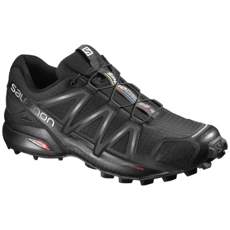 Încălțăminte bărbați Salomon Speedcross 4 Wide negru Black/Black/Black Metallic