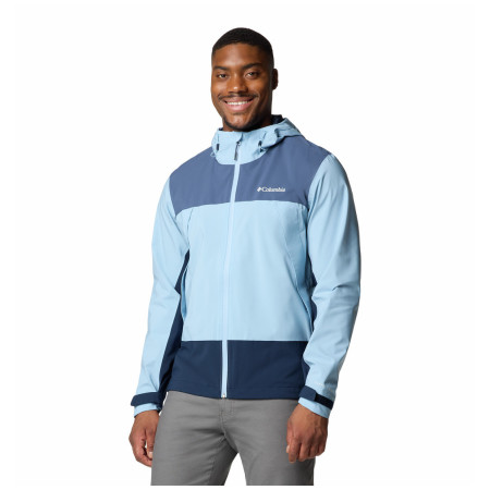 Geacă softshell bărbați Columbia Boulder Falls™ Jacket albastru Ripple Blue, Dark Mtn, Collegiate Navy