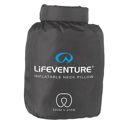 Pernă de voiaj LifeVenture Inflatable Neck Pillow