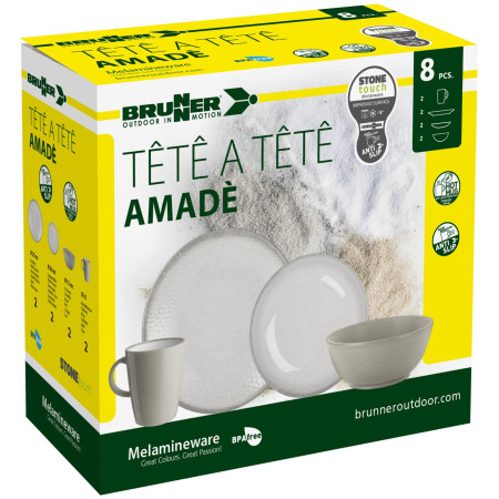 Set vase Brunner Set tête-à-tête Amadè 8 pcs