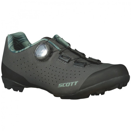 Pantofi de ciclism femei Scott W's Gravel Pro gri/verde