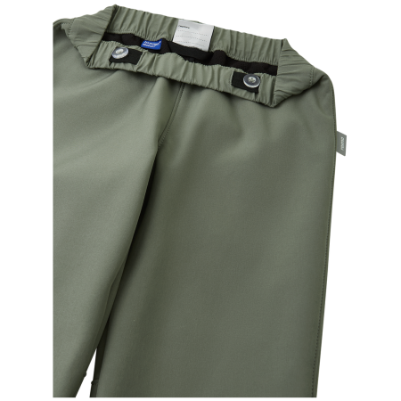 Pantaloni softshell copii Reima Oikotie Greyish Green