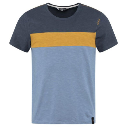 Tricou funcțional bărbați Chillaz Color Block albastru/galben