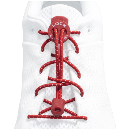 Șireturi încălțăminte Lock Laces Original roșu Red