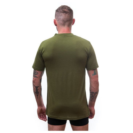 Tricou bărbați Sensor Merino Wool Active PT Track (short sleeve)