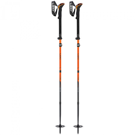 Bețe Trail Running Leki Sherpa FX Carbon Strong 120 - 140cm roșu